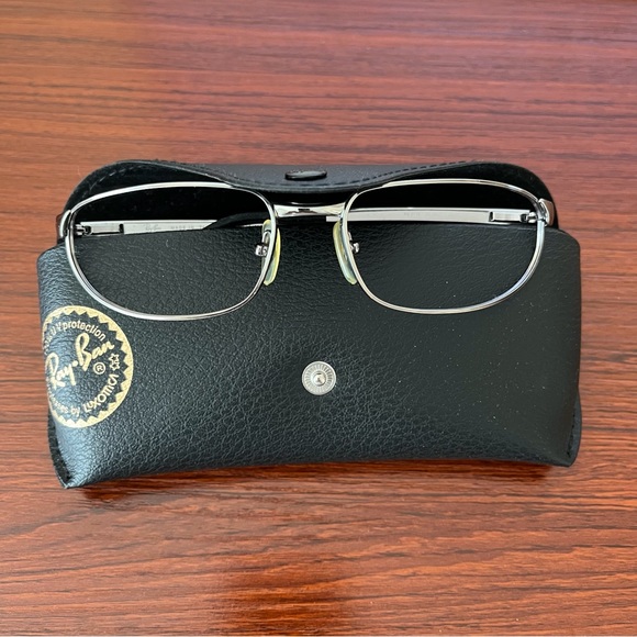 Ray-Ban RB3176 004/48 Flight Aviator Silver Metal Sunglass Frames Only - Picture 10 of 11